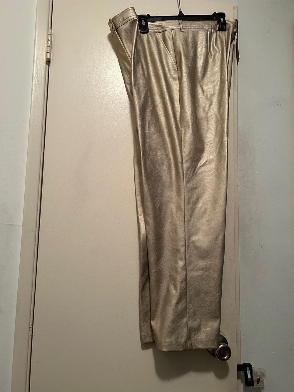 Halogen Metallic Champagne Dress Pants